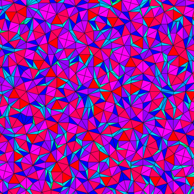 Tuebingen triangular tiling from A_11