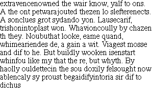 Miscellaneous typing