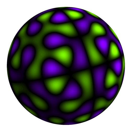 Two 3D harmonics with L=15 and symmetries of a dodecahedron, tetrahedron